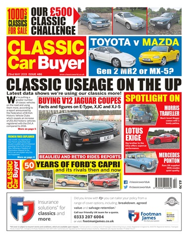 Classic Car Buyer issue 29/05/2019