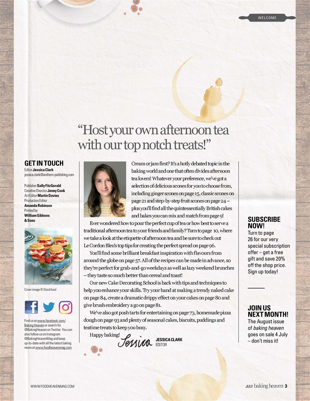 Bake & Decorate Preview Pages