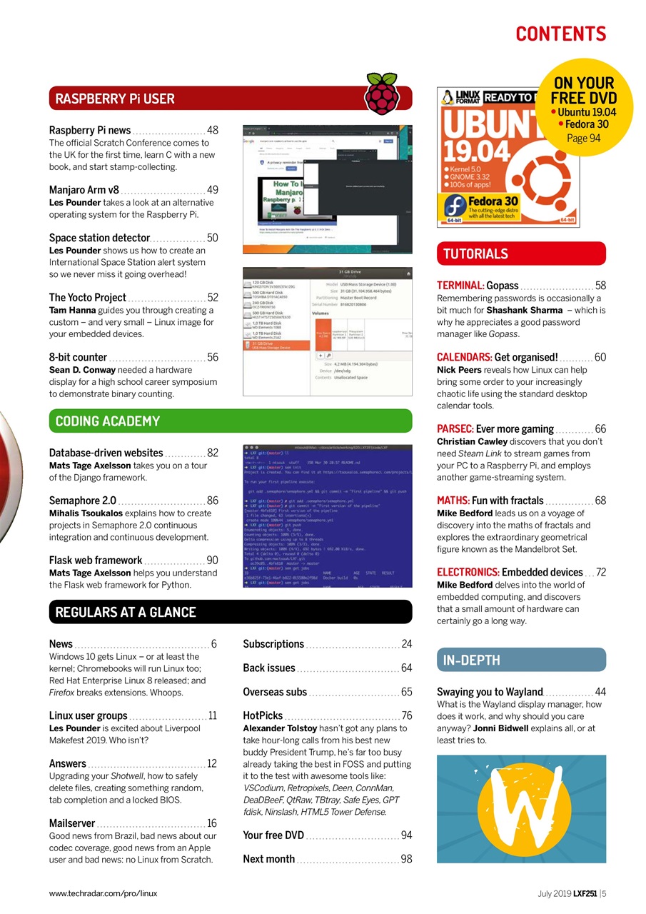 Linux Format Preview Pages
