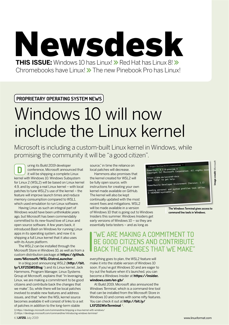 Linux Format Preview Pages