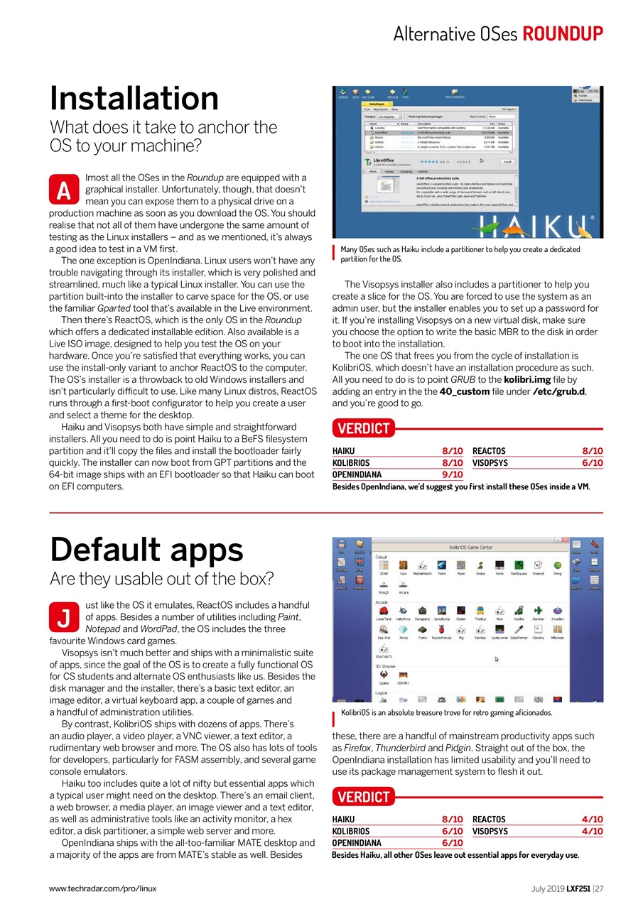 Linux Format Preview Pages