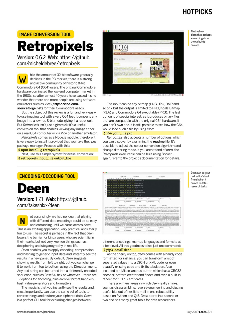 Linux Format Preview Pages