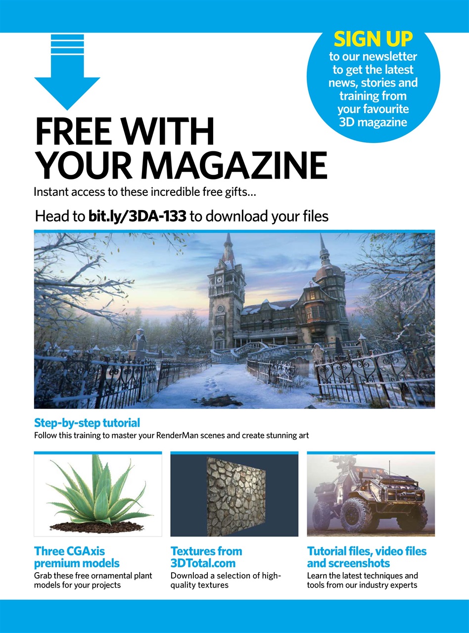 3D Artist Preview Pages