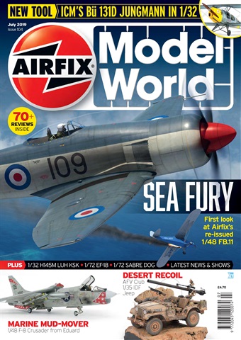 Airfix Model World issue  July 2019