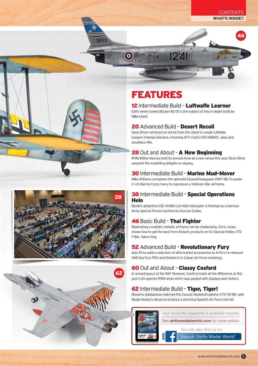 Airfix Model World Preview Pages