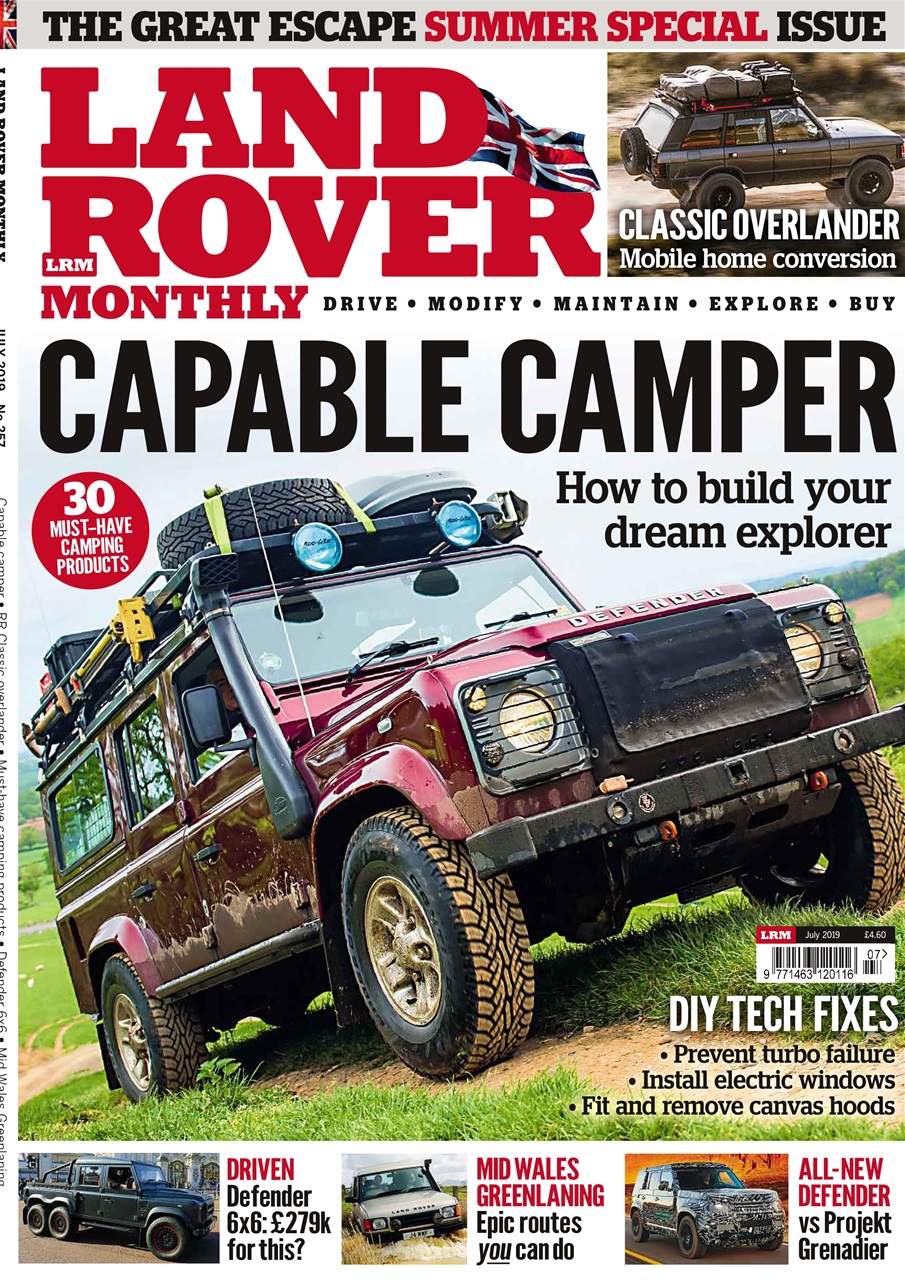 Land Rover Monthly Preview Pages