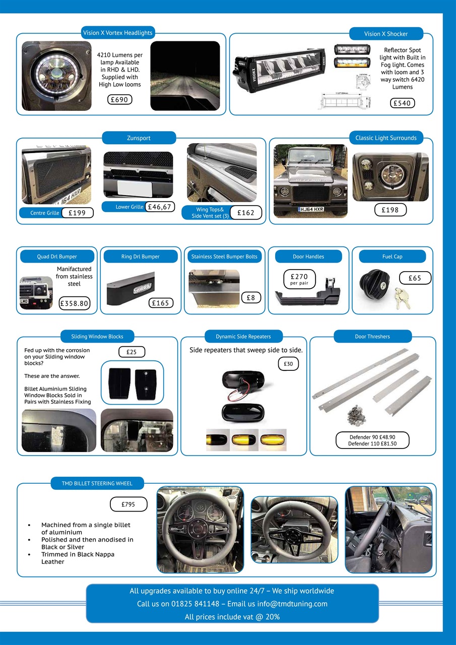 Land Rover Monthly Preview Pages
