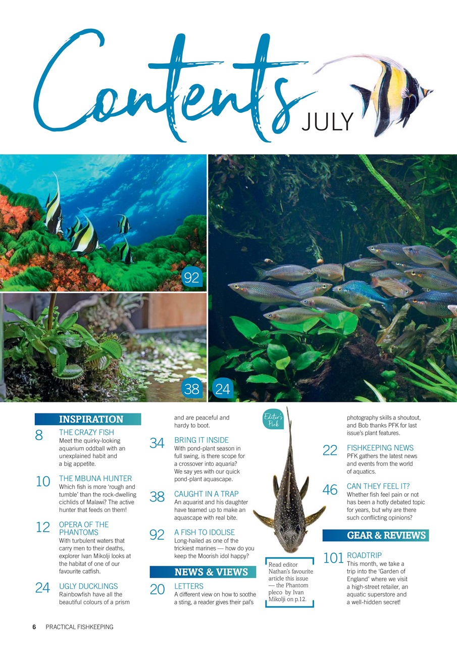 Practical Fishkeeping Preview Pages