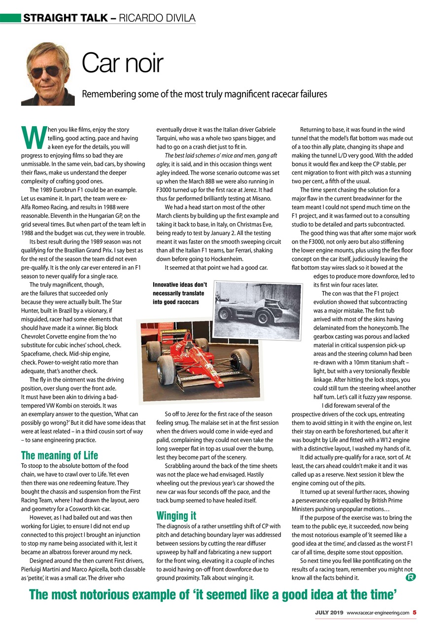 Racecar Engineering Preview Pages