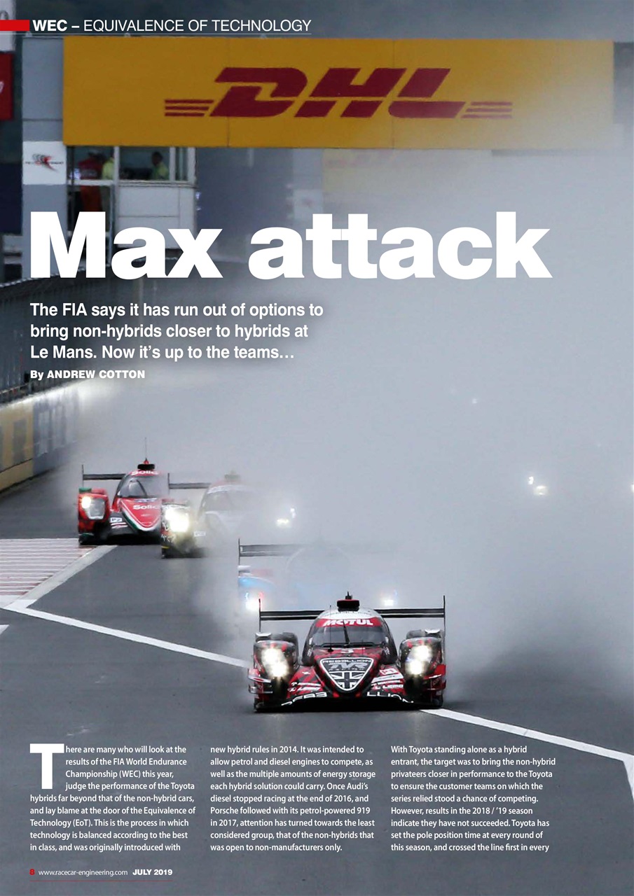 Racecar Engineering Preview Pages