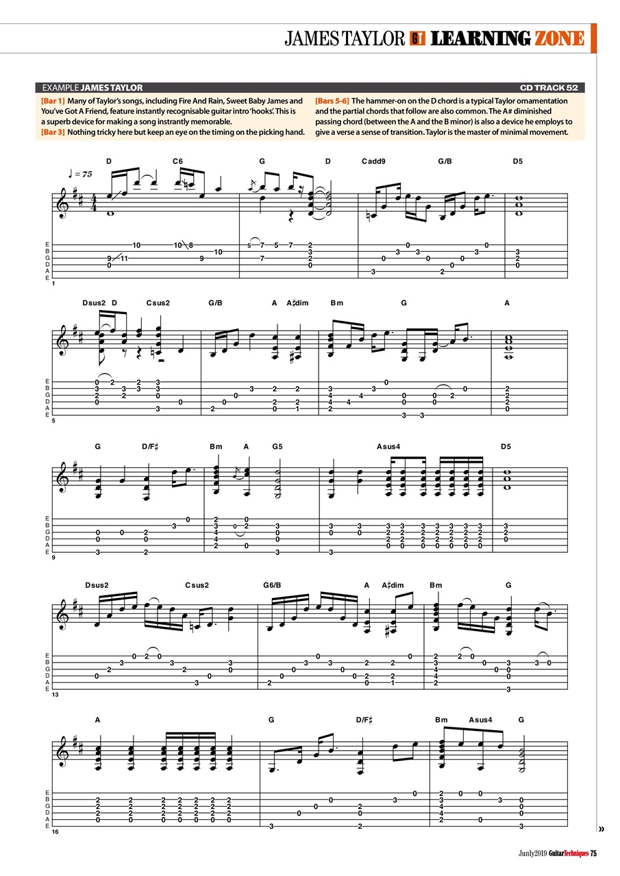 Guitar Techniques Preview Pages