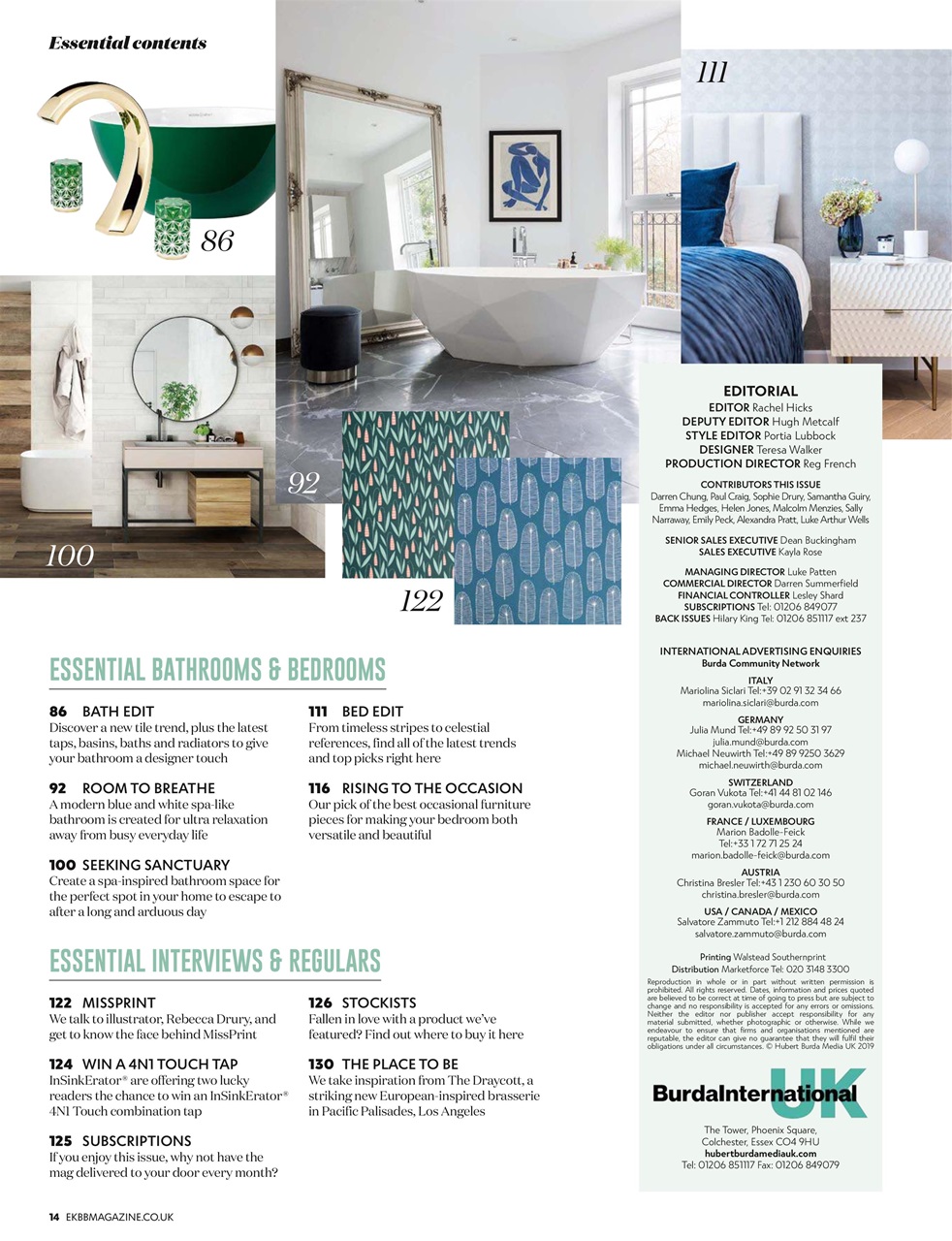 Essential Kitchen Bathroom Bedroom Preview Pages