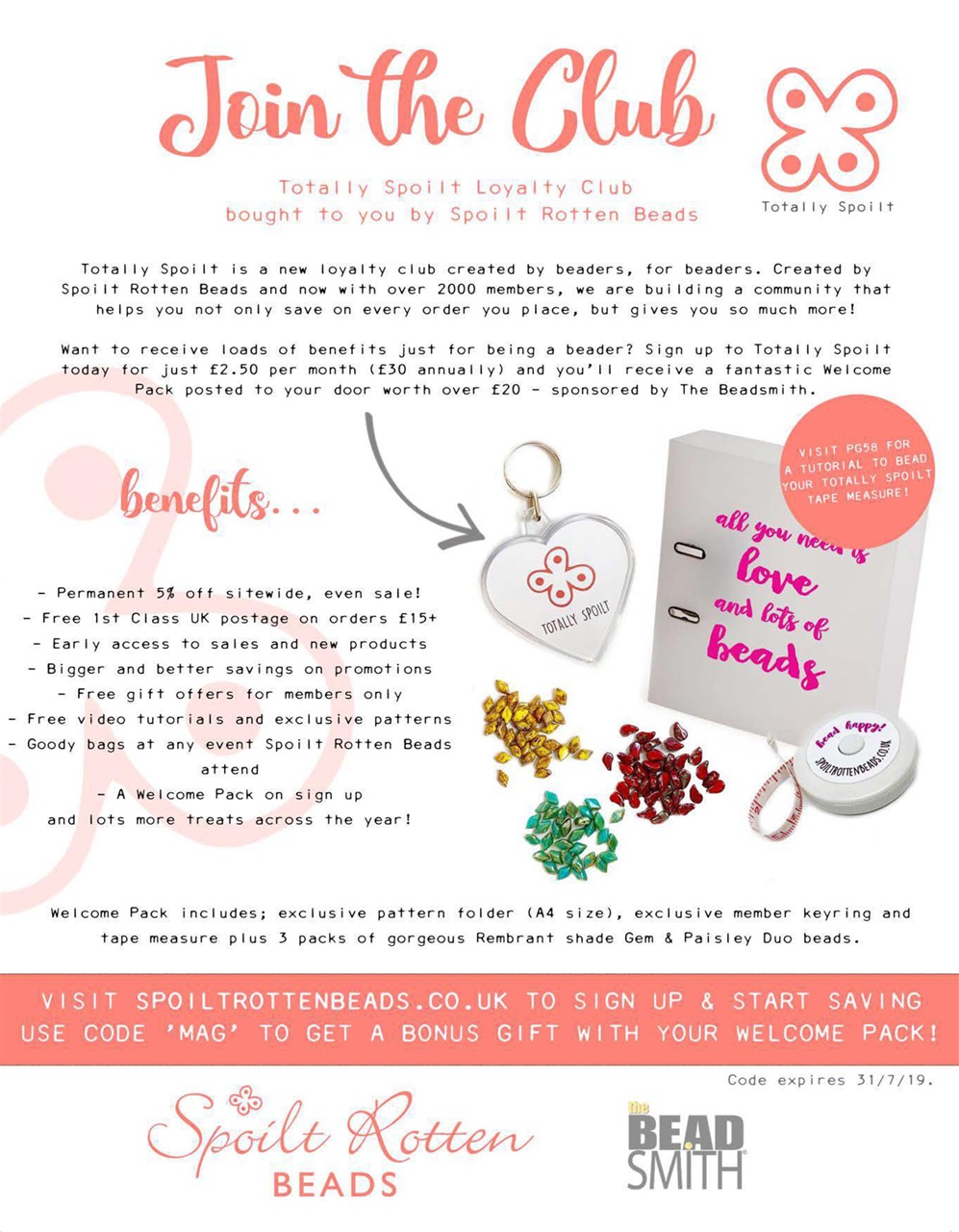 Bead & Jewellery Magazine Preview Pages