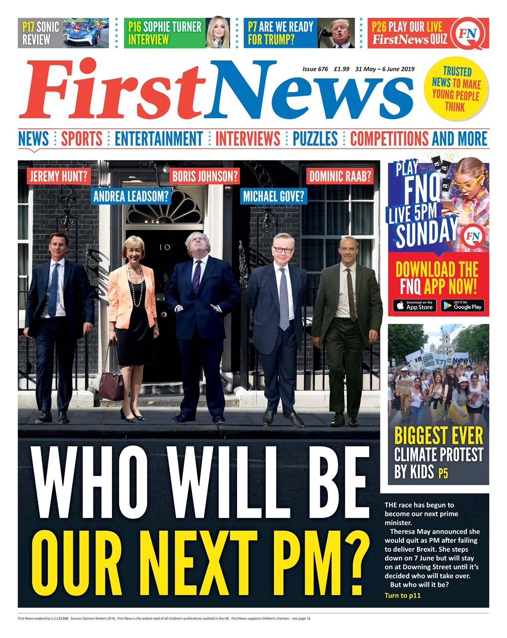 First News Preview Pages