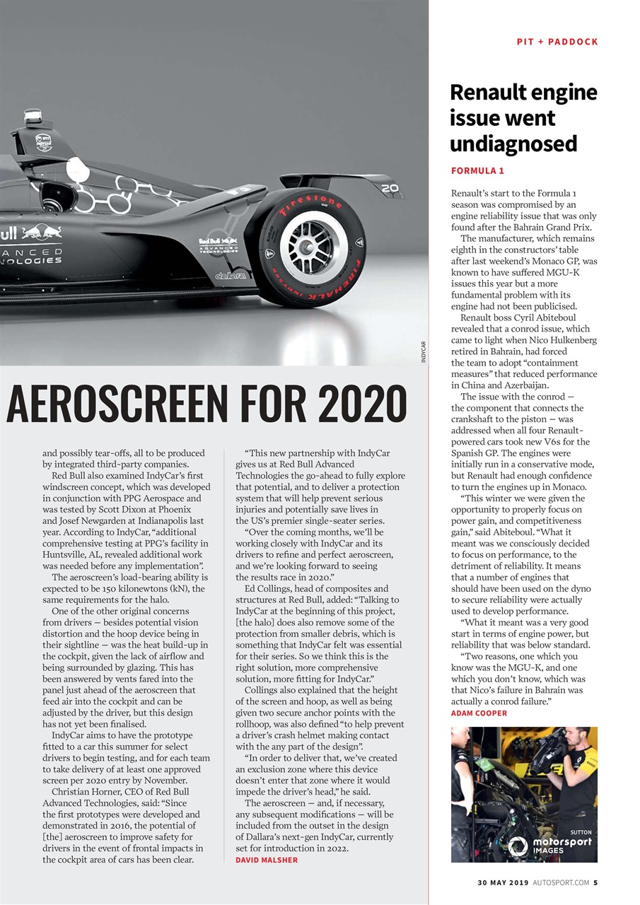 Autosport Preview Pages
