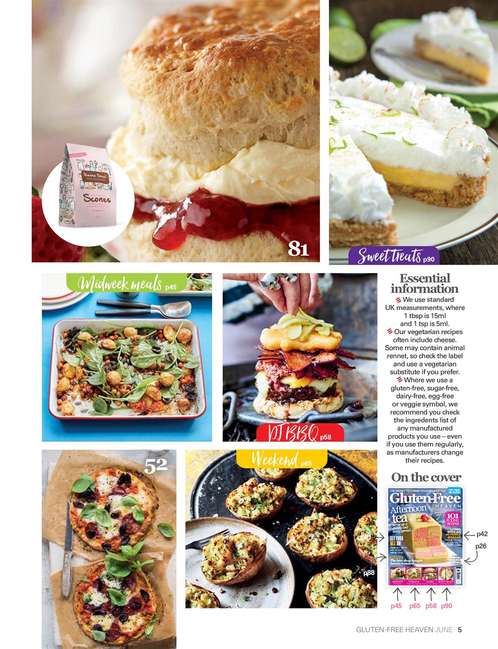 Gluten-Free Heaven Preview Pages