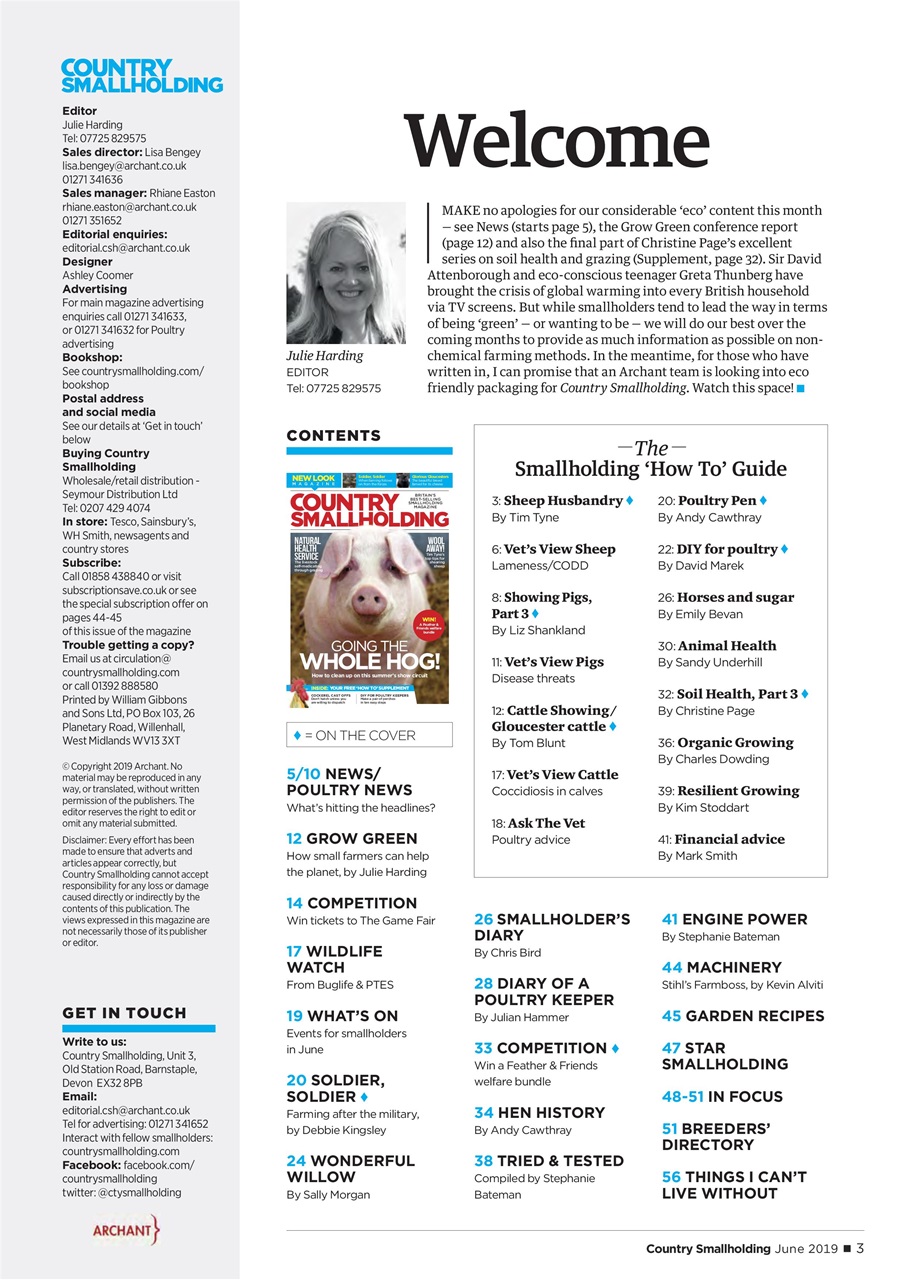 The Country Smallholder Preview Pages