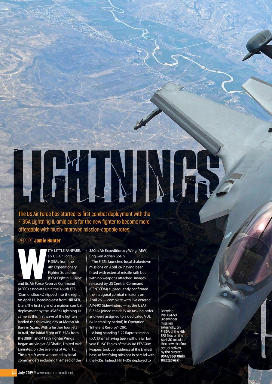 Combat Aircraft Journal Preview Pages