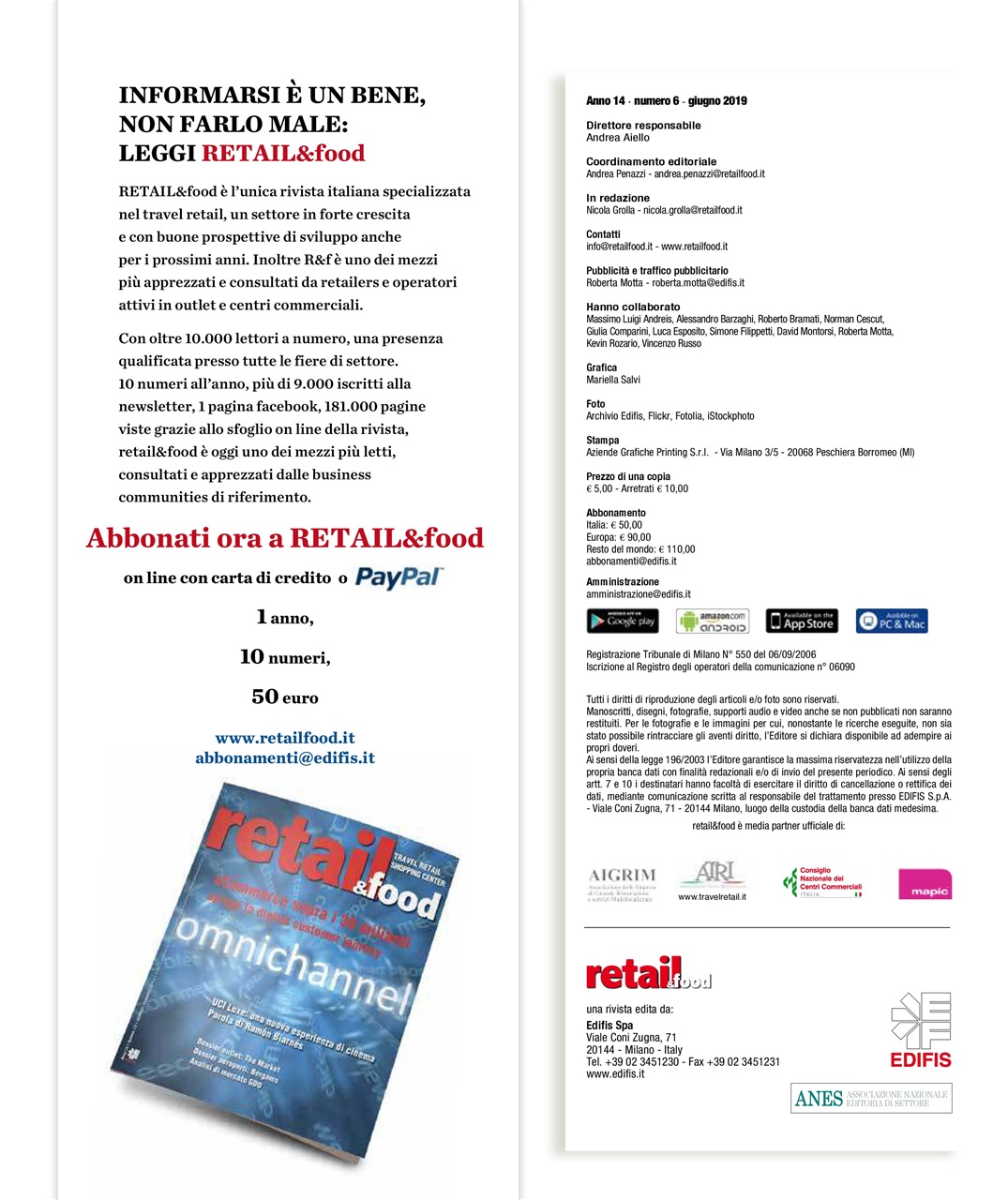 Retail&food Preview Pages