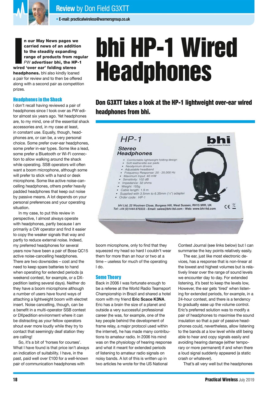 Practical Wireless Preview Pages