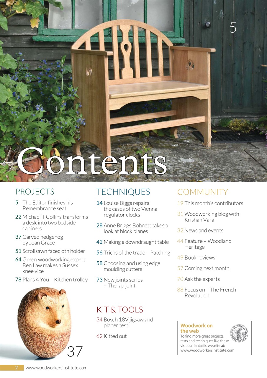 Woodworking Crafts Magazine Preview Pages