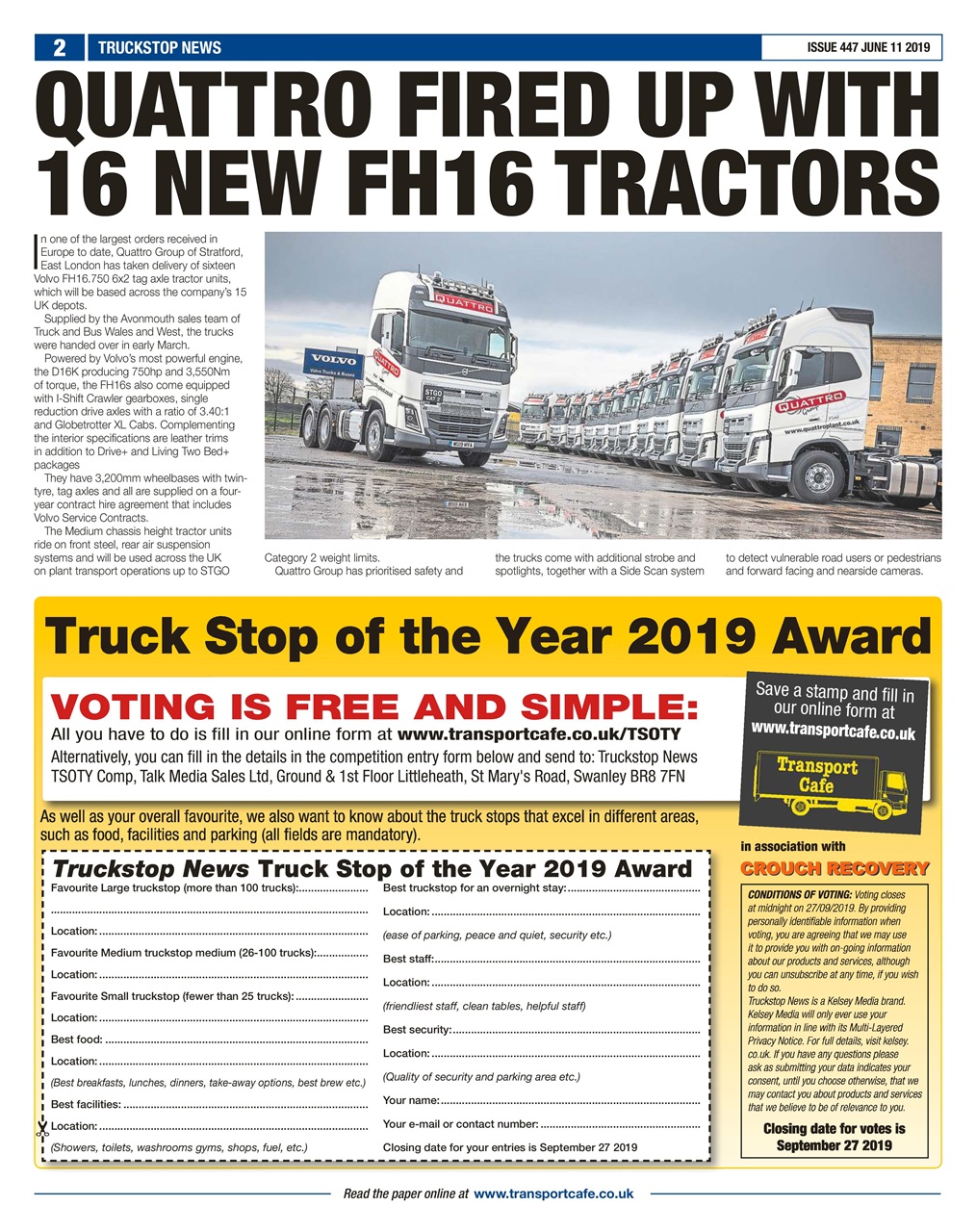 Truckstop News Preview Pages