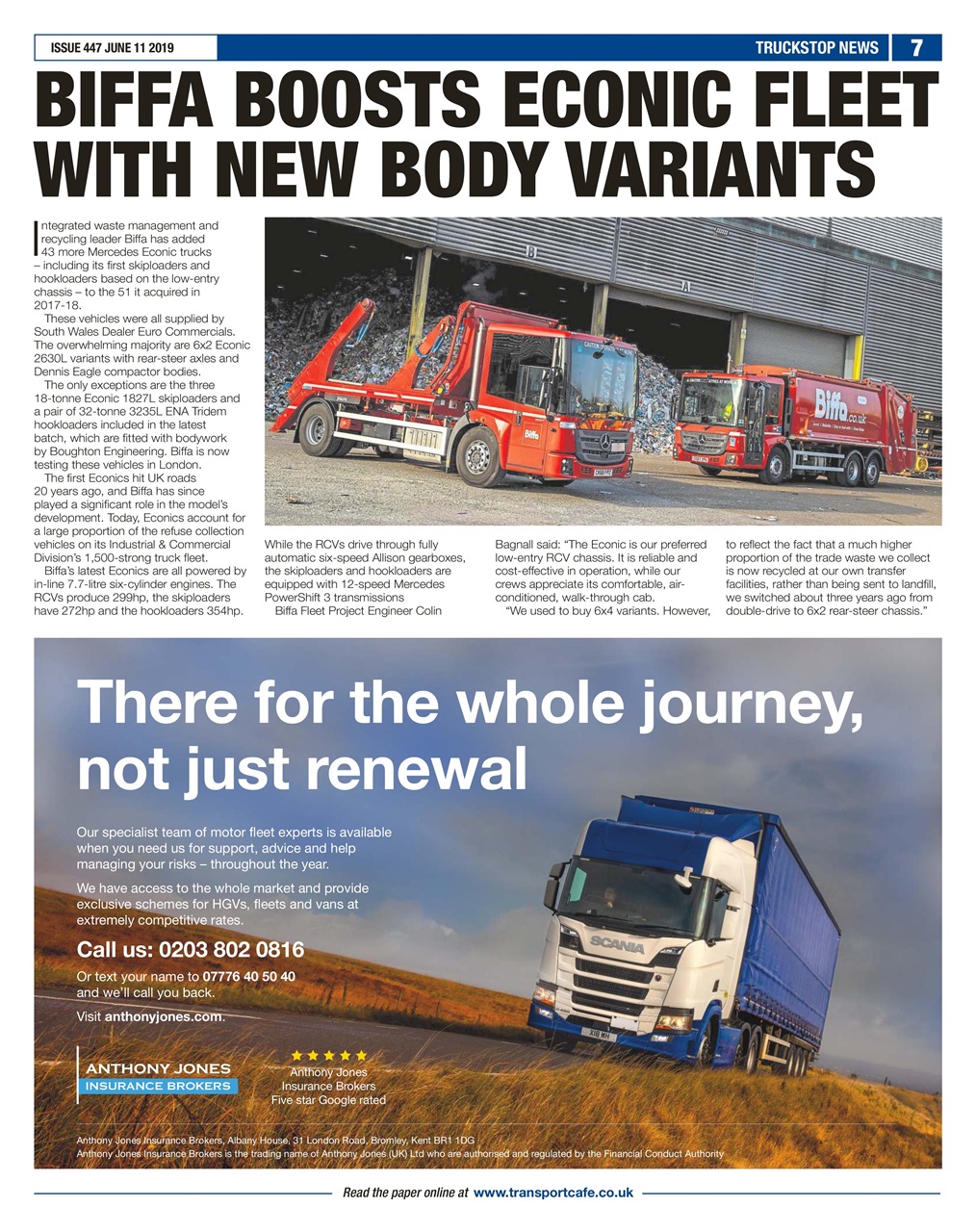 Truckstop News Preview Pages