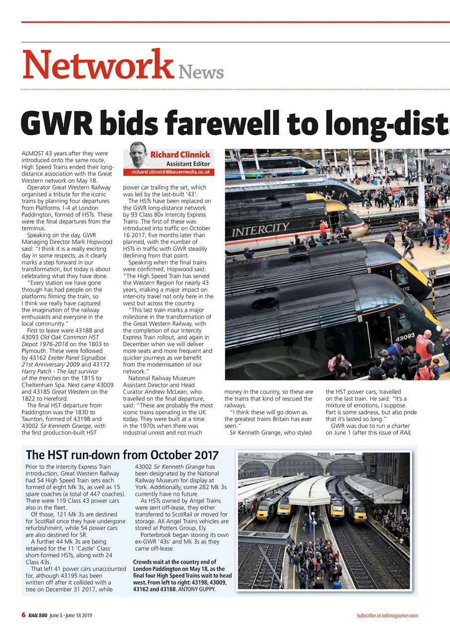 Rail Preview Pages