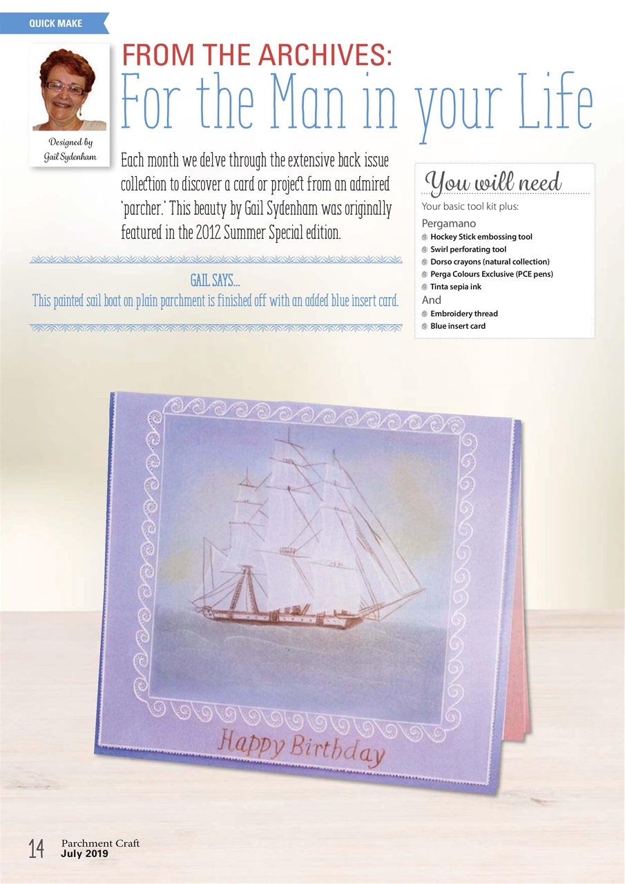 Parchment Craft Preview Pages