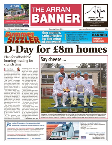 Arran Banner issue 01/06/2019