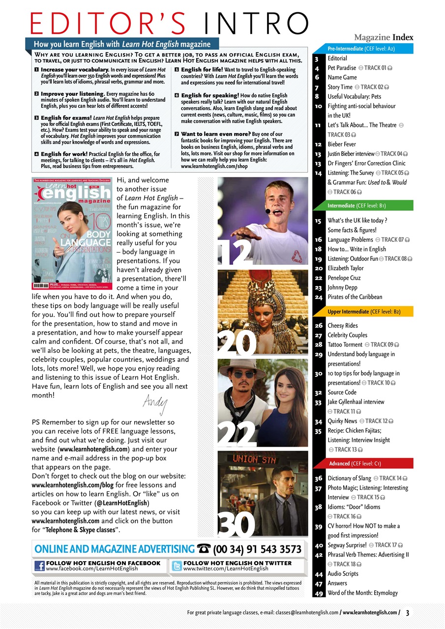 Learn Hot English Preview Pages