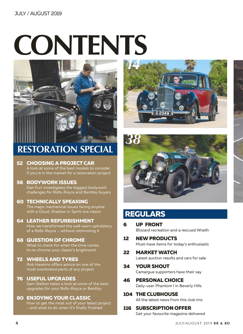 Rolls-Royce & Bentley Driver Preview Pages