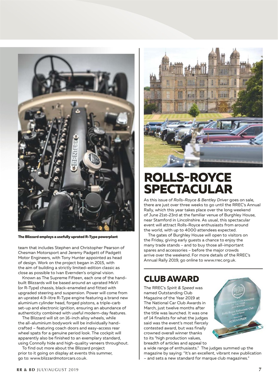 Rolls-Royce & Bentley Driver Preview Pages