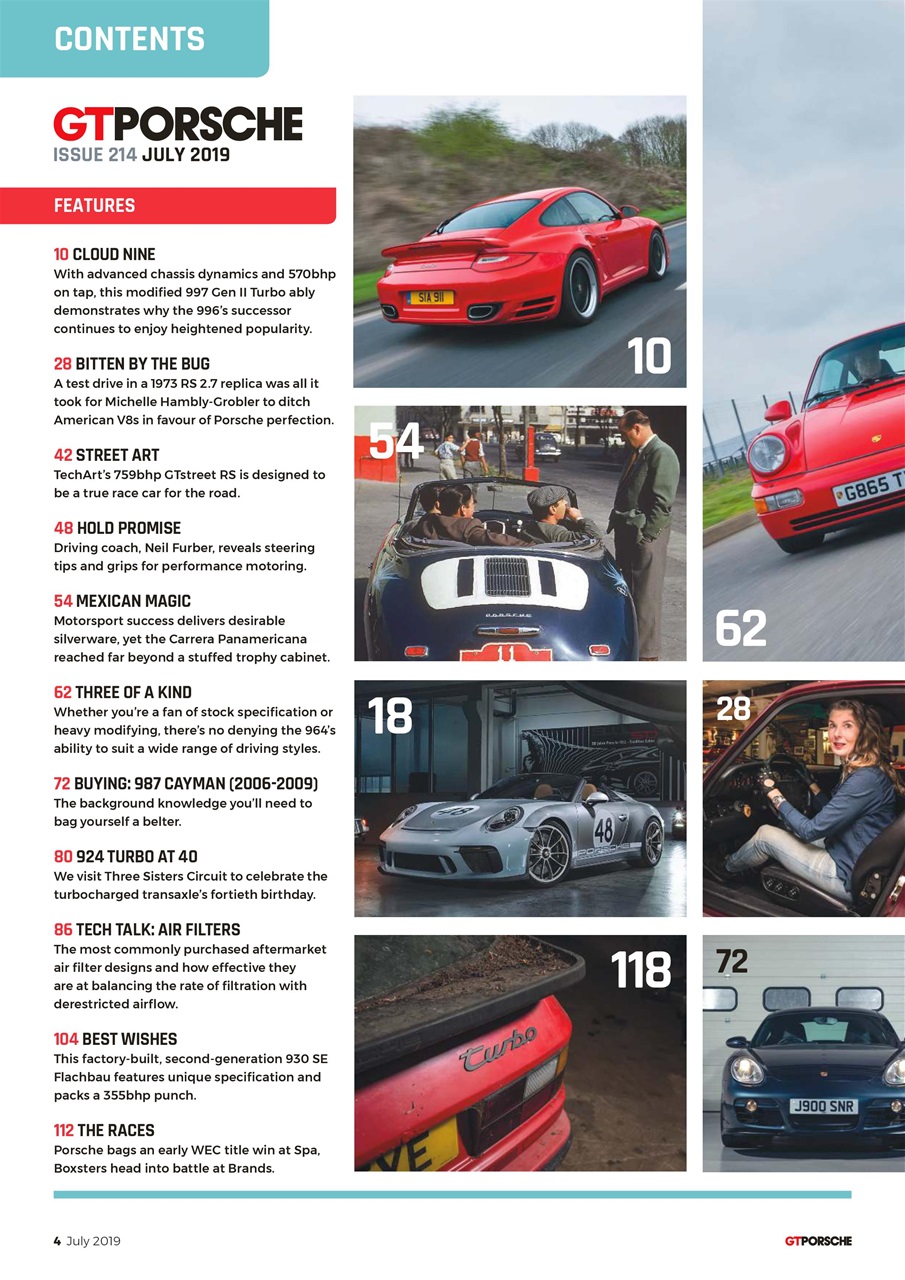 GT Porsche Preview Pages