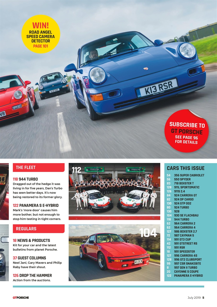 GT Porsche Preview Pages