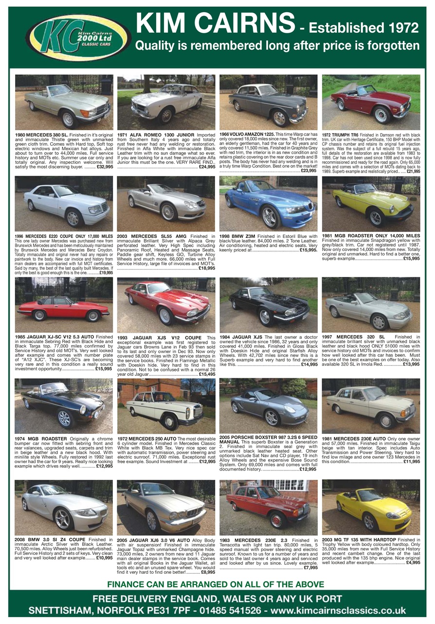 Classic Car Mart Preview Pages