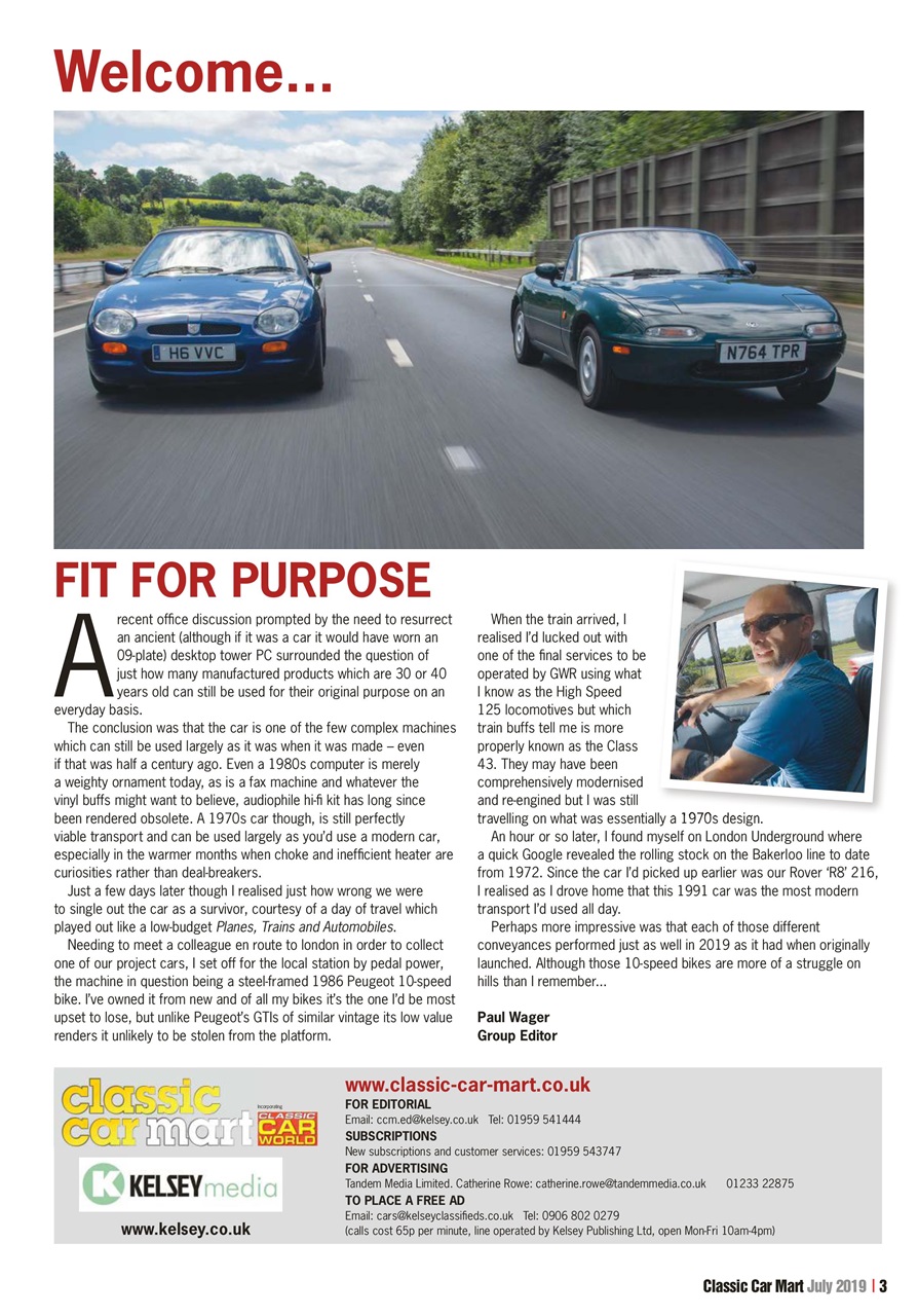 Classic Car Mart Preview Pages