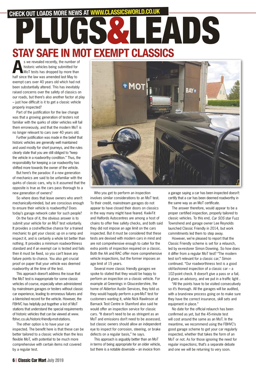 Classic Car Mart Preview Pages