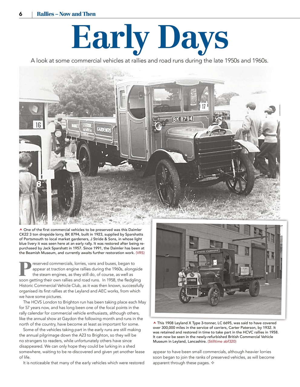Vintage Roadscene Archive Preview Pages