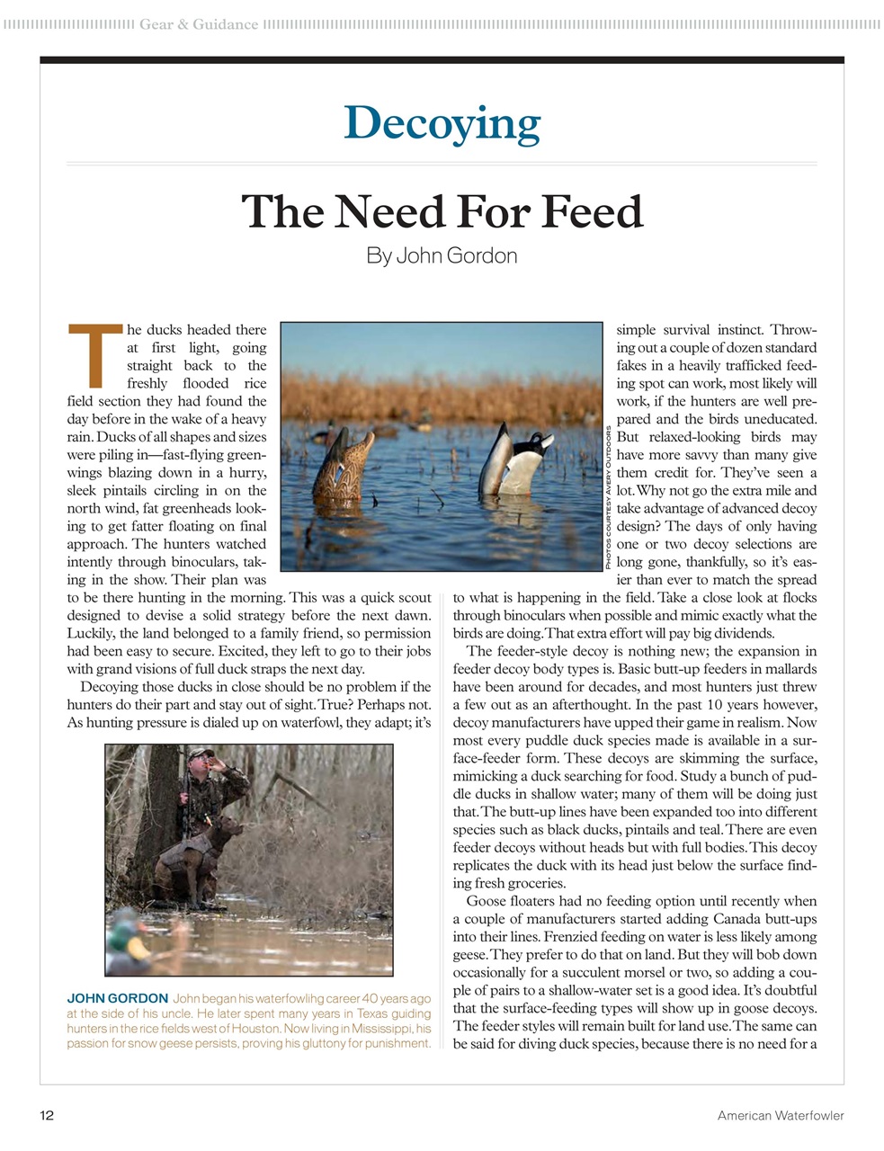American Waterfowler Preview Pages