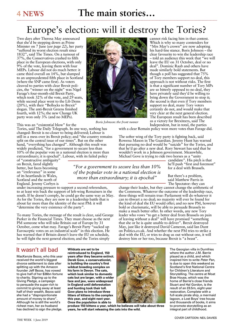 The Week Preview Pages