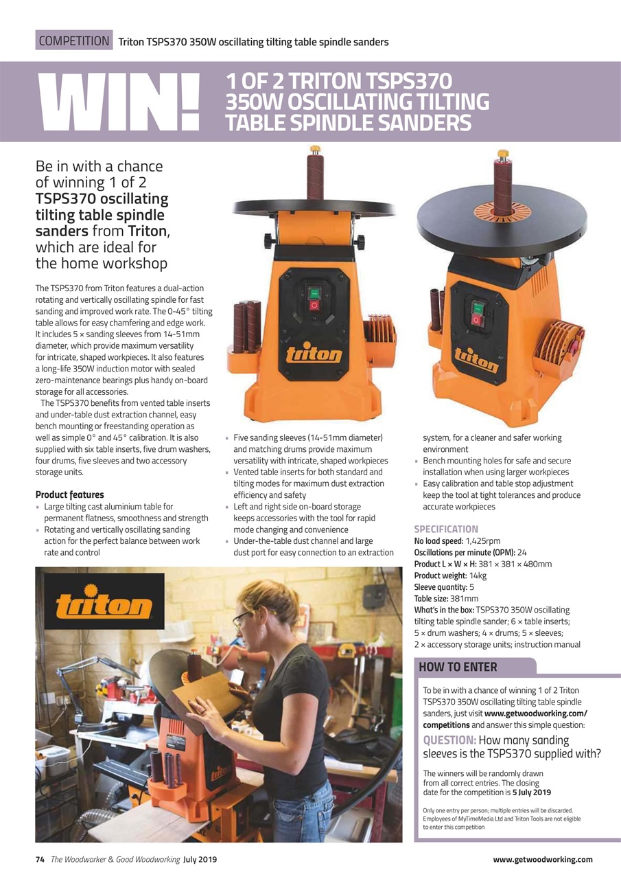 The Woodworker Magazine Preview Pages