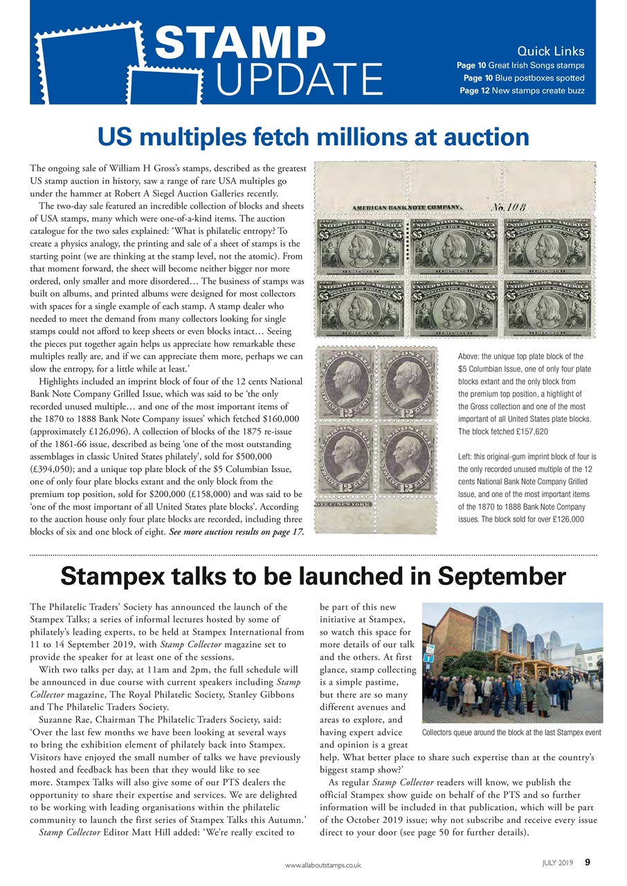 Stamp Collector Preview Pages