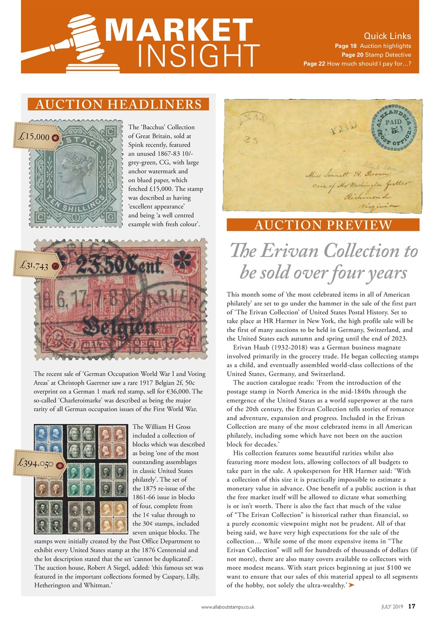 Stamp Collector Preview Pages