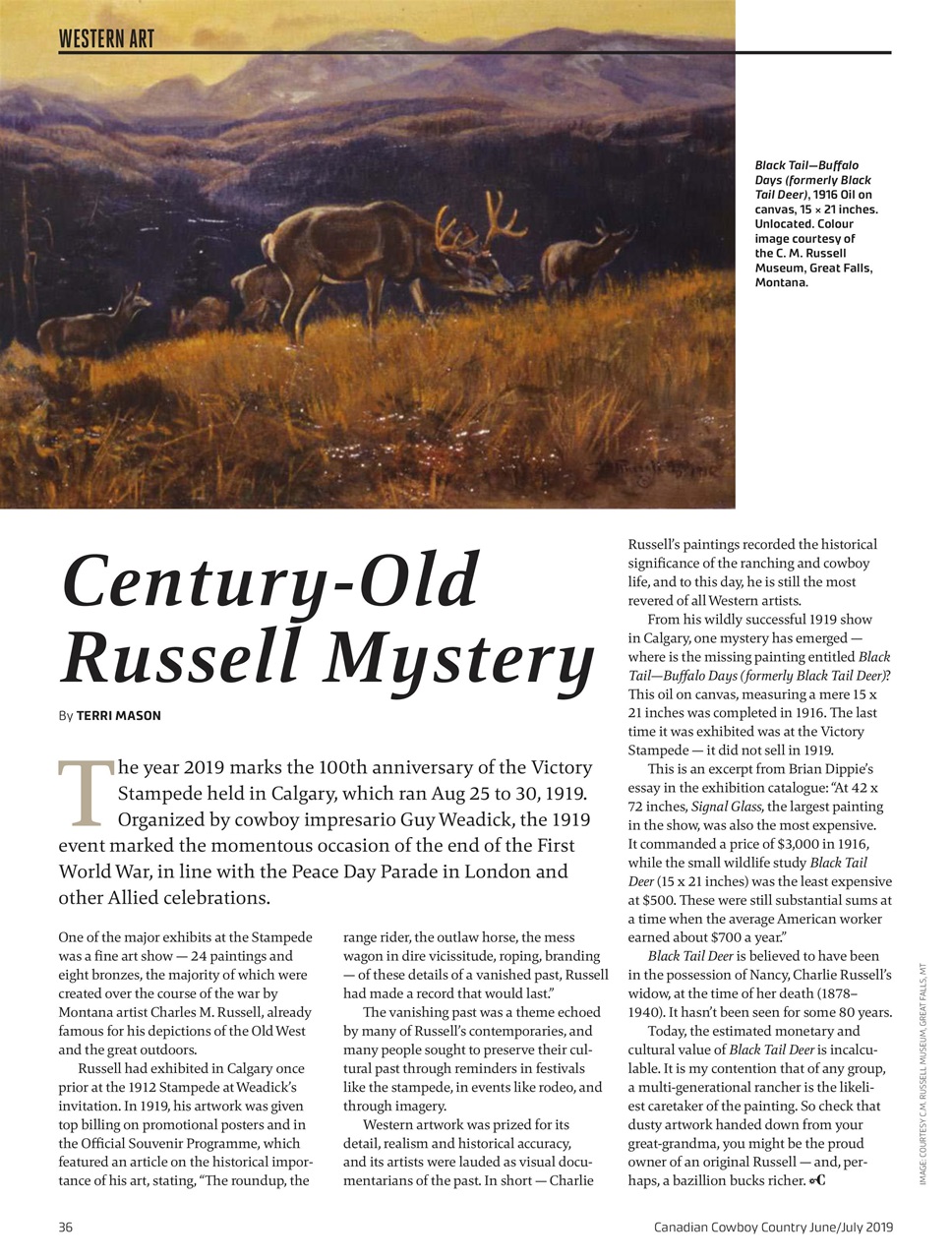 Canadian Cowboy Country Preview Pages