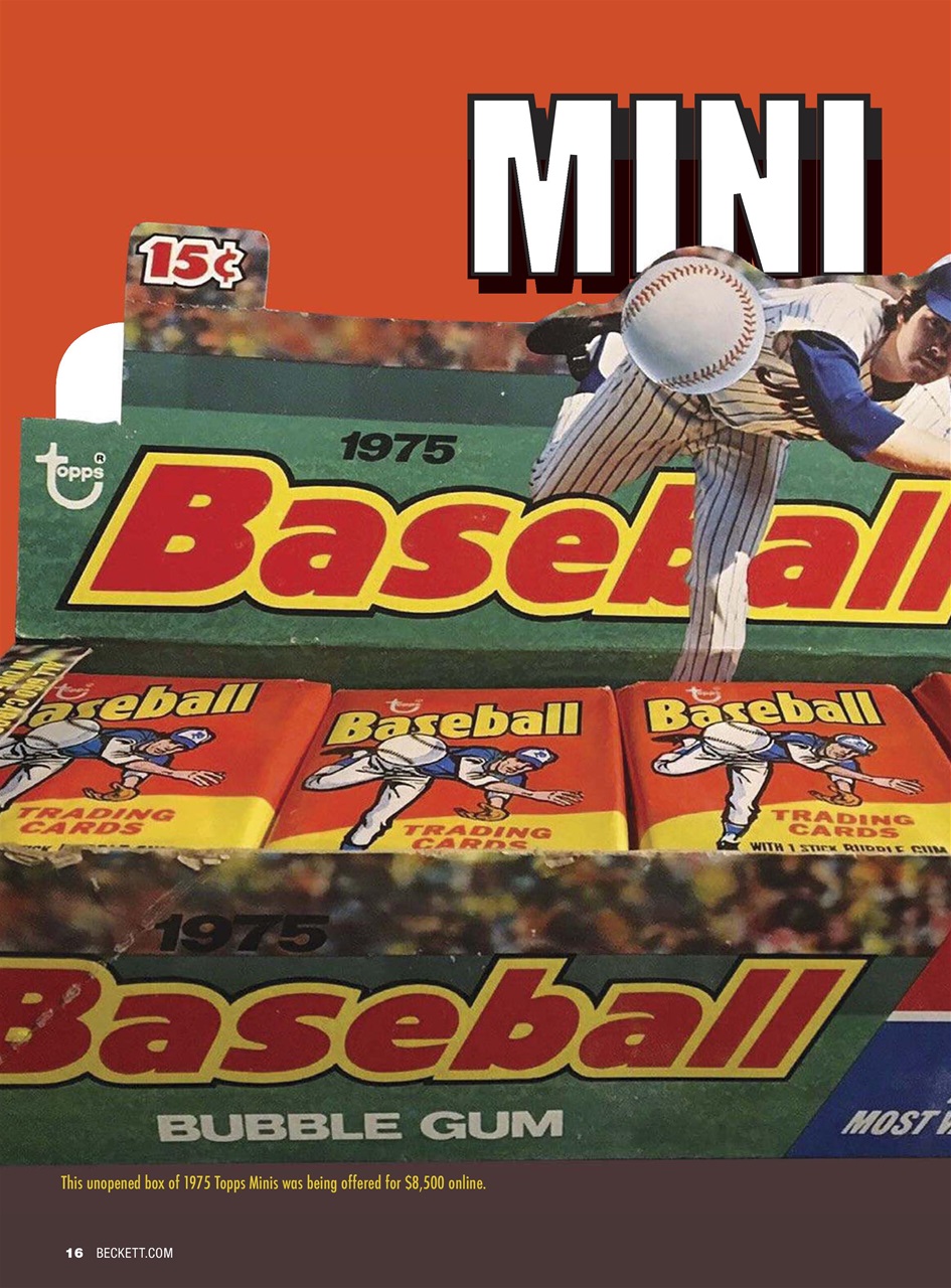 Beckett Baseball Magazine Preview Pages