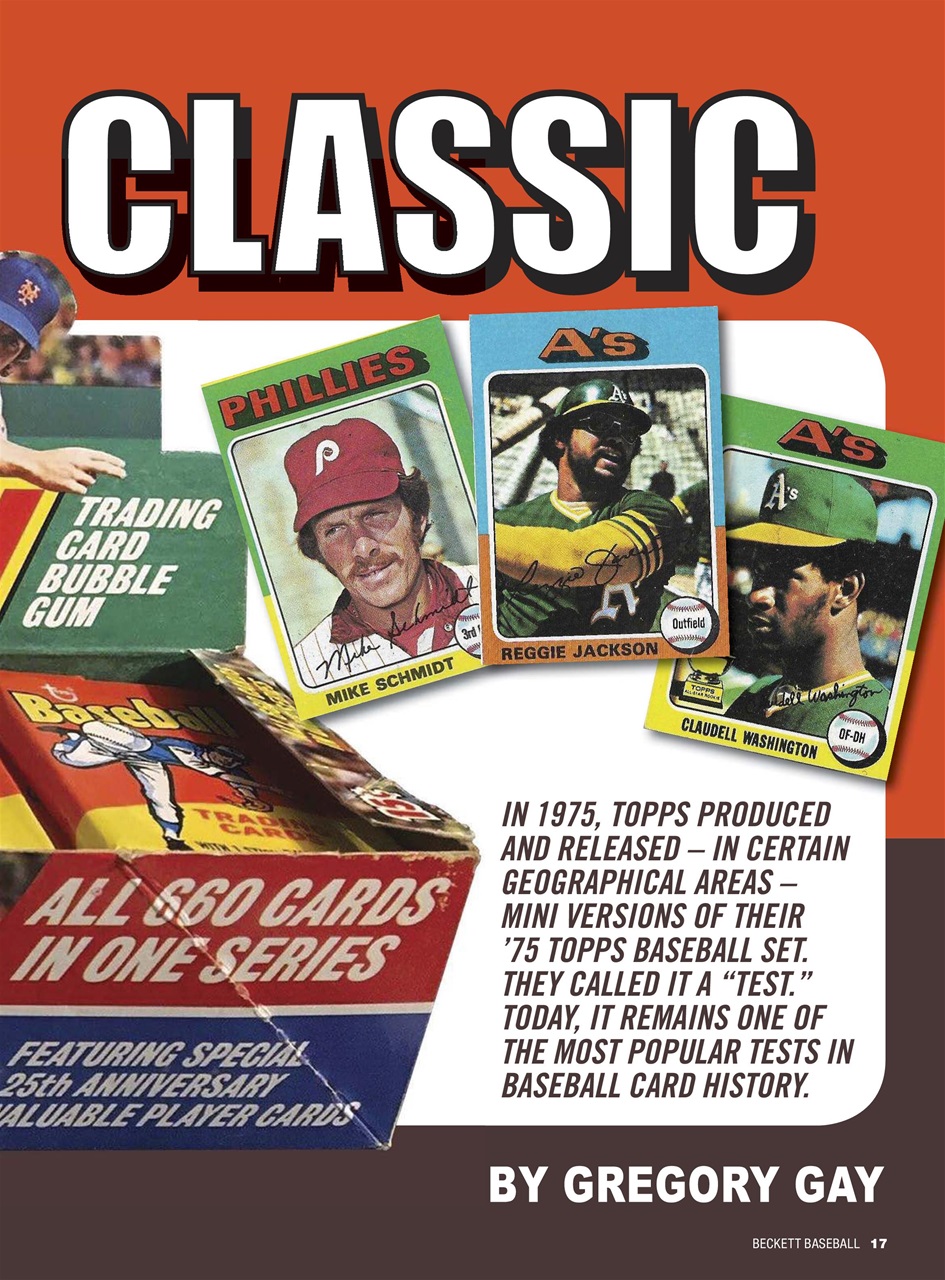 Beckett Baseball Magazine Preview Pages