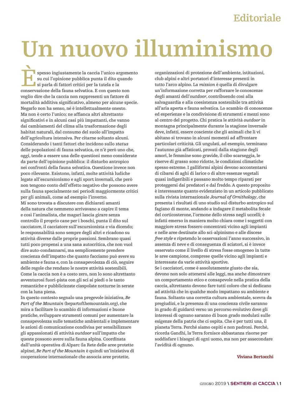 SENTIERI DI CACCIA Preview Pages