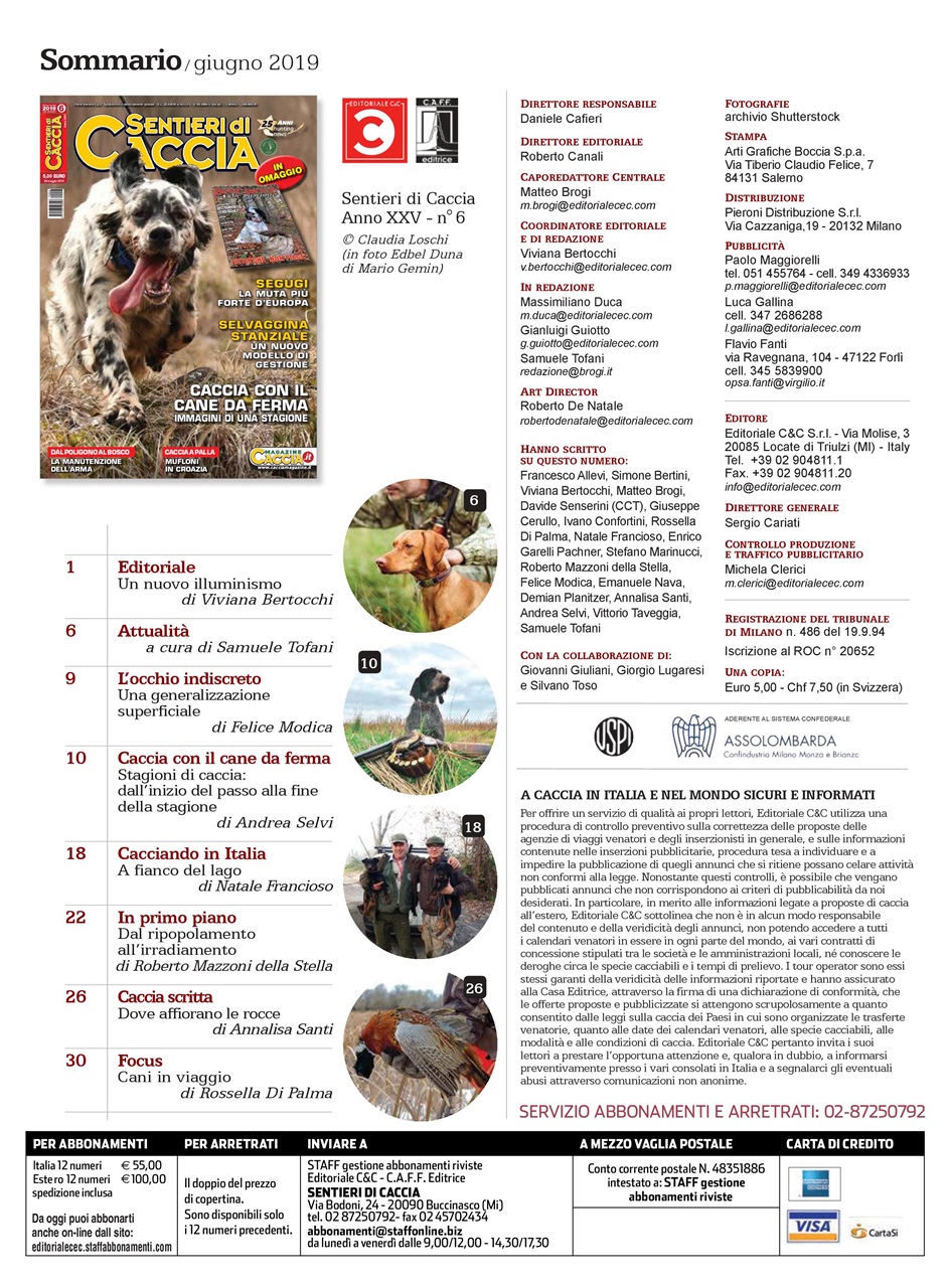 SENTIERI DI CACCIA Preview Pages