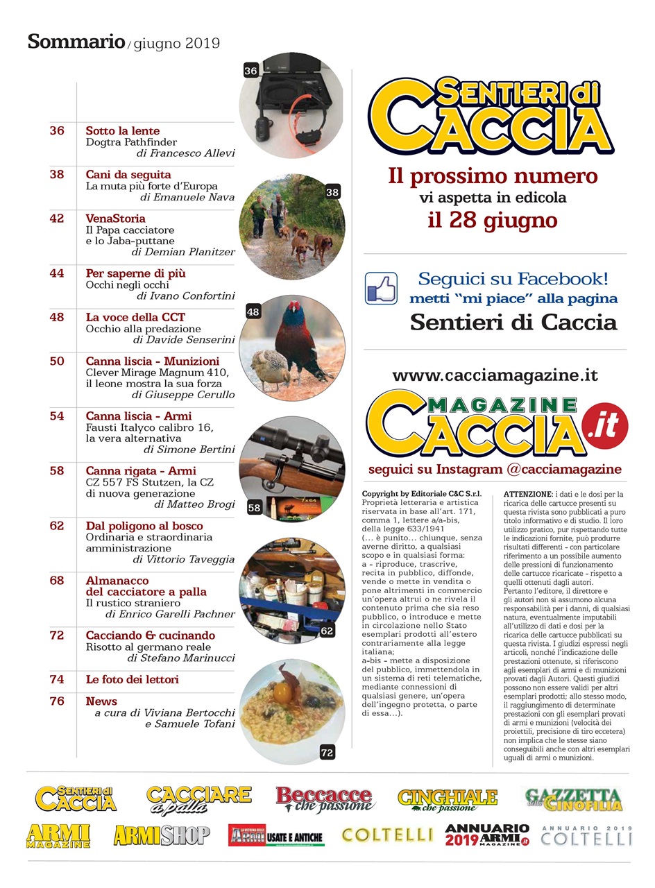 SENTIERI DI CACCIA Preview Pages